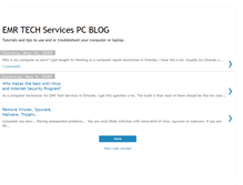 Tablet Screenshot of emrtechservices.blogspot.com