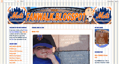 Desktop Screenshot of metsfanwalk.blogspot.com