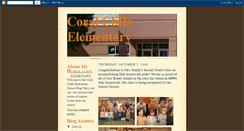Desktop Screenshot of coralcliffselementary.blogspot.com