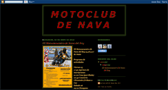 Desktop Screenshot of motoclubdenava.blogspot.com