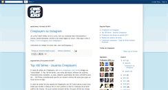 Desktop Screenshot of blogdosplayers.blogspot.com