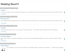 Tablet Screenshot of myweddingwows.blogspot.com