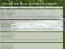 Tablet Screenshot of omeurioquesefoi.blogspot.com