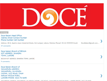 Tablet Screenshot of docebakers.blogspot.com