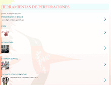 Tablet Screenshot of herramientasperforaciones.blogspot.com