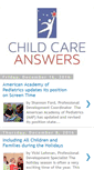 Mobile Screenshot of childcareanswers.blogspot.com