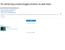Tablet Screenshot of downloadkeygen.blogspot.com