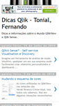 Mobile Screenshot of dicasqlikview.blogspot.com