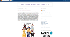 Desktop Screenshot of plussizewomensclothing.blogspot.com