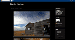 Desktop Screenshot of danielhortonphoto.blogspot.com