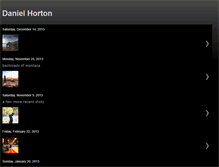 Tablet Screenshot of danielhortonphoto.blogspot.com
