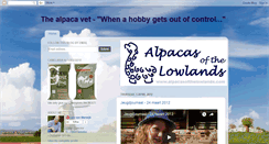 Desktop Screenshot of dierenarts-en-alpaca.blogspot.com
