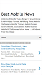 Mobile Screenshot of bestmobilenews.blogspot.com