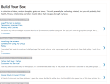 Tablet Screenshot of buildyourbox.blogspot.com