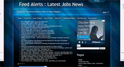 Desktop Screenshot of feedalerts.blogspot.com