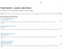 Tablet Screenshot of feedalerts.blogspot.com