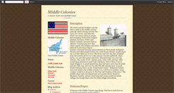 Desktop Screenshot of middlecolonies.blogspot.com