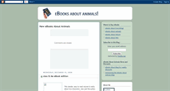 Desktop Screenshot of ebooksaboutanimals.blogspot.com