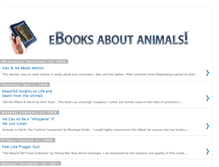 Tablet Screenshot of ebooksaboutanimals.blogspot.com