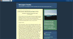 Desktop Screenshot of melungeon-studies.blogspot.com