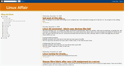 Desktop Screenshot of linuxaffair.blogspot.com
