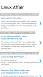 Mobile Screenshot of linuxaffair.blogspot.com