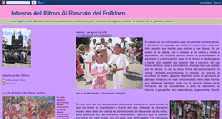 Desktop Screenshot of intensosdelfolklore.blogspot.com