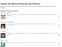 Tablet Screenshot of intensosdelfolklore.blogspot.com