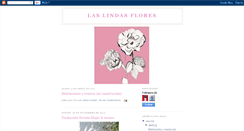 Desktop Screenshot of laslindasflores.blogspot.com