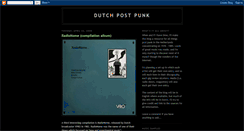 Desktop Screenshot of dutchpostpunk.blogspot.com