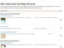 Tablet Screenshot of masvisitasparalosblogsliterarios.blogspot.com