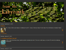 Tablet Screenshot of fromthelabyrinth.blogspot.com