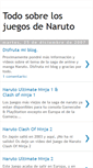 Mobile Screenshot of juegosnaruto.blogspot.com