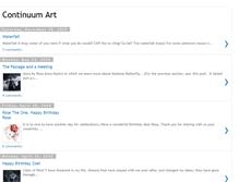 Tablet Screenshot of continuum-art.blogspot.com
