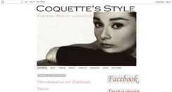 Desktop Screenshot of coquettesstylingblog.blogspot.com