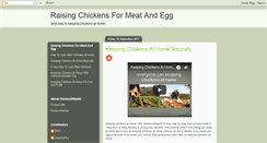 Desktop Screenshot of keepingchickensathomeinfo.blogspot.com