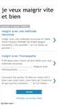 Mobile Screenshot of maigrir-vite-et-bien.blogspot.com