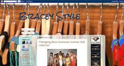 Desktop Screenshot of braceystyle.blogspot.com