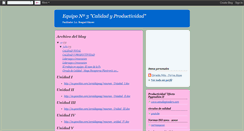 Desktop Screenshot of intensivo-calidadyproductividad.blogspot.com
