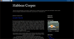 Desktop Screenshot of habbeascorpus.blogspot.com