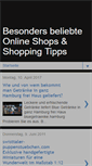 Mobile Screenshot of lieblingsshops.blogspot.com