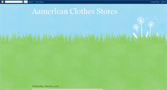 Desktop Screenshot of americanclothesstores.blogspot.com