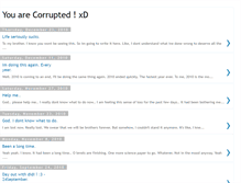 Tablet Screenshot of corruptedjje.blogspot.com