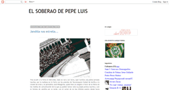 Desktop Screenshot of elsoberaodepepeluis.blogspot.com