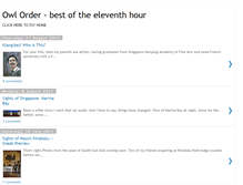 Tablet Screenshot of owl-order.blogspot.com