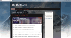 Desktop Screenshot of djdcstorm.blogspot.com