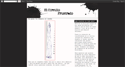 Desktop Screenshot of circulofrustrado.blogspot.com