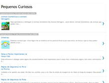 Tablet Screenshot of pequenosgrandescuriosos.blogspot.com