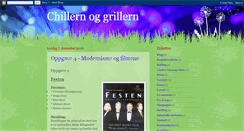 Desktop Screenshot of chillerngrillern.blogspot.com