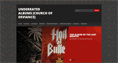 Desktop Screenshot of churchofdeviance.blogspot.com